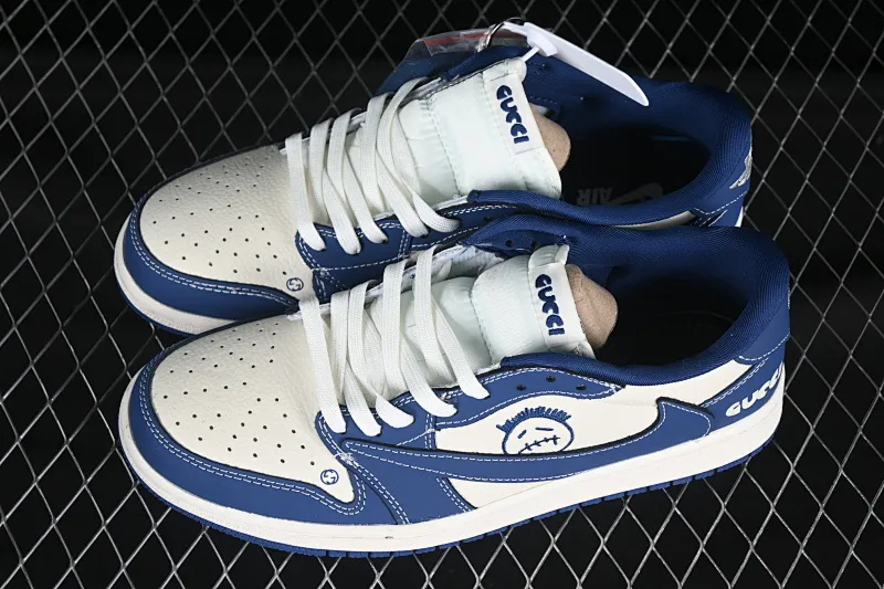 All categories Nk SB Dunk Series Nk SB Dunk Low High-end customized low-top sneakers Travis Scott x Fragment Design x Air Jordan 1 Low OG SP Joe 1 Gucci joint frosted blue grimace low-top cultural casual sneakers XS2024-016